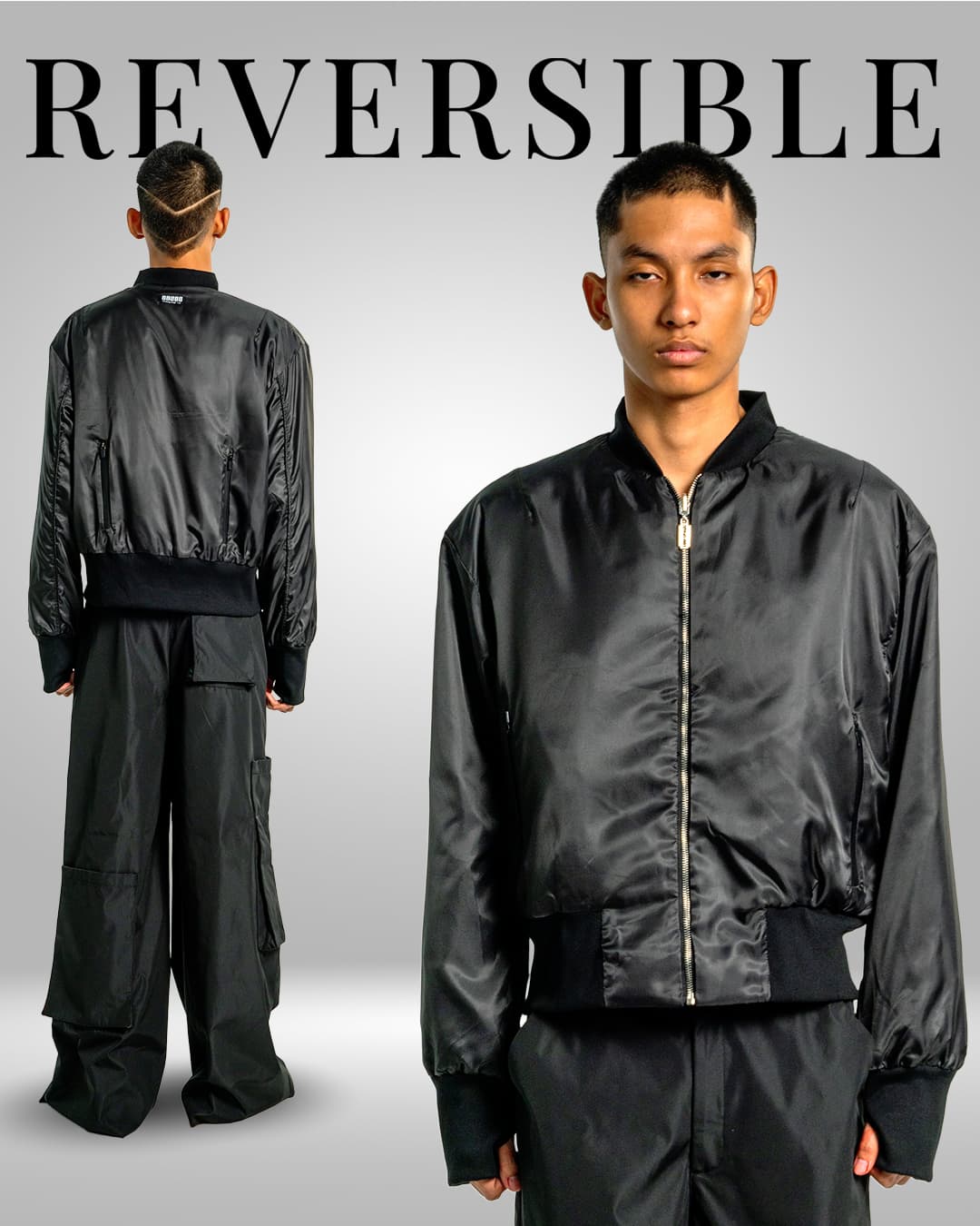 KAMISORI Protector Jacket - Reversible Design Detail 1